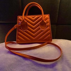 Orange handbag